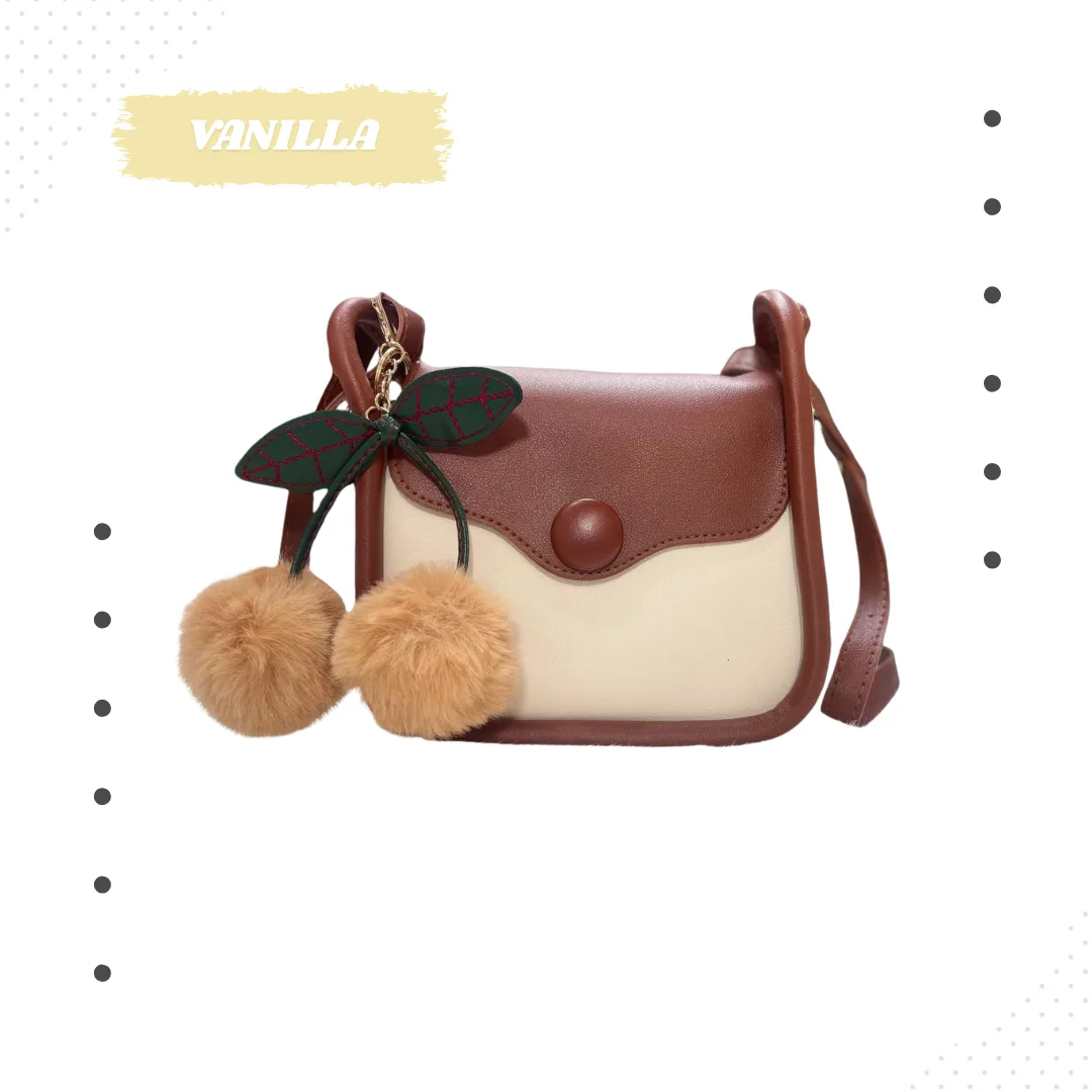 Mini Cherry Flap Bag