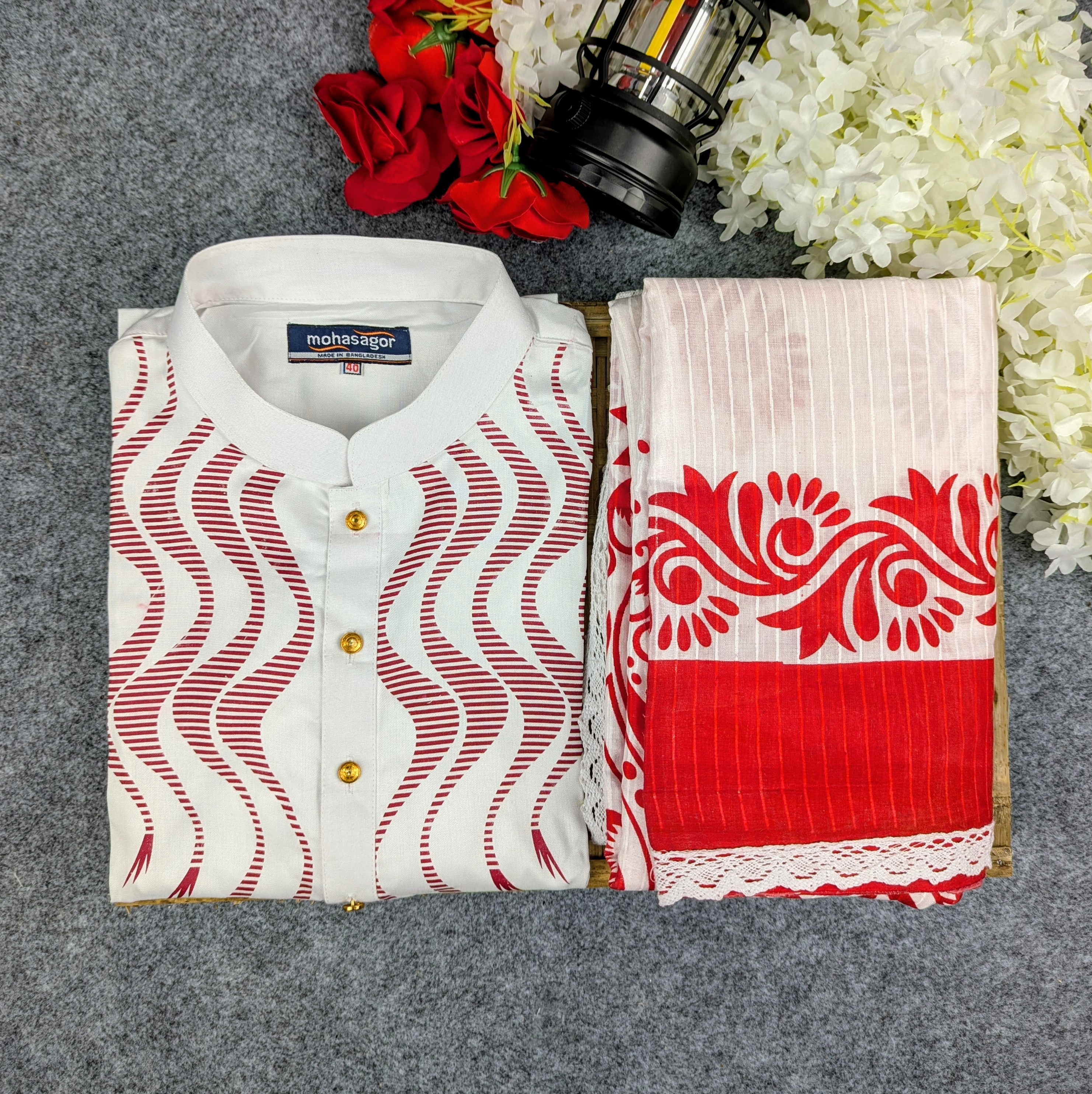 ✨ Festive Special Couple Set – EID / Puja Edition ✨