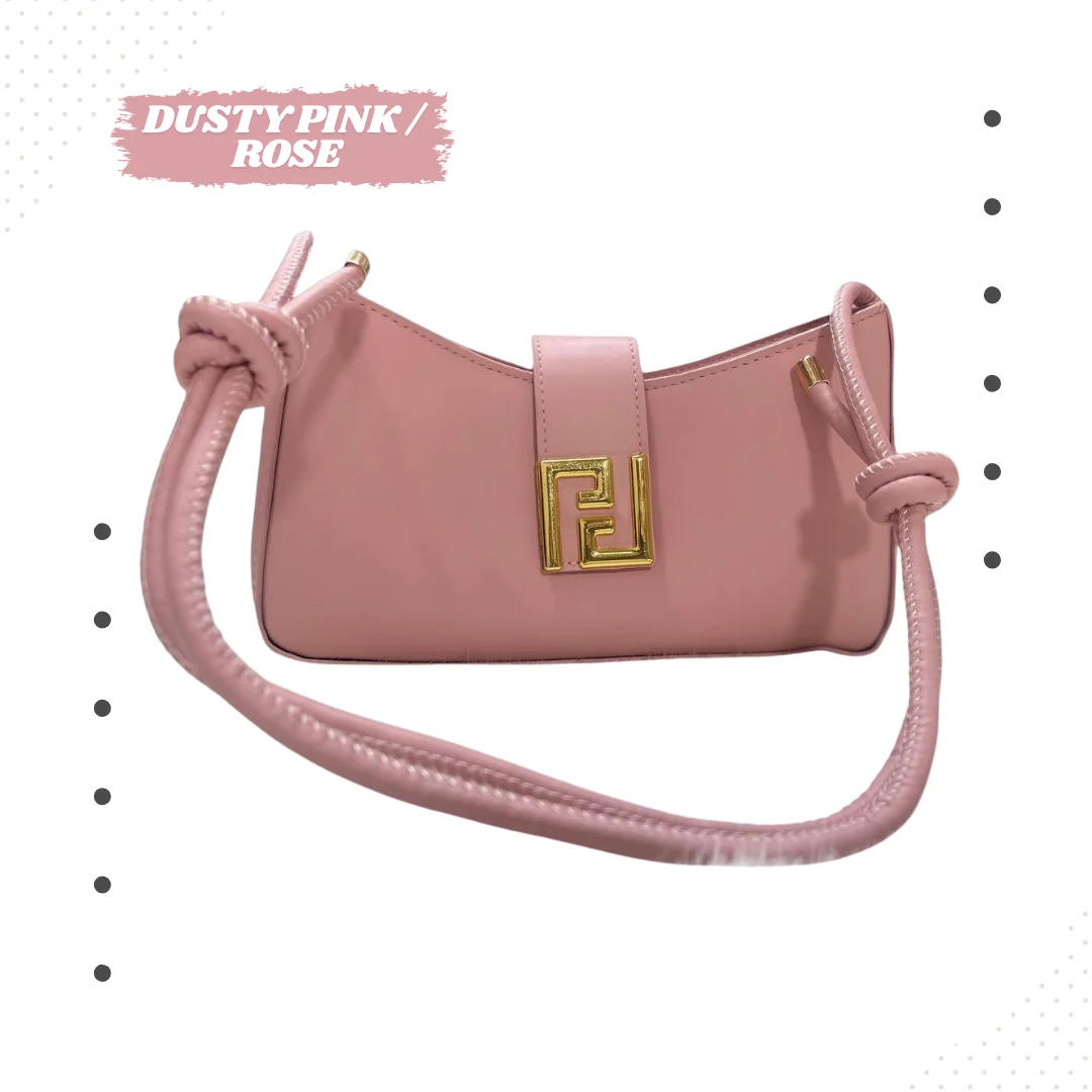 Leather Baguette Bag