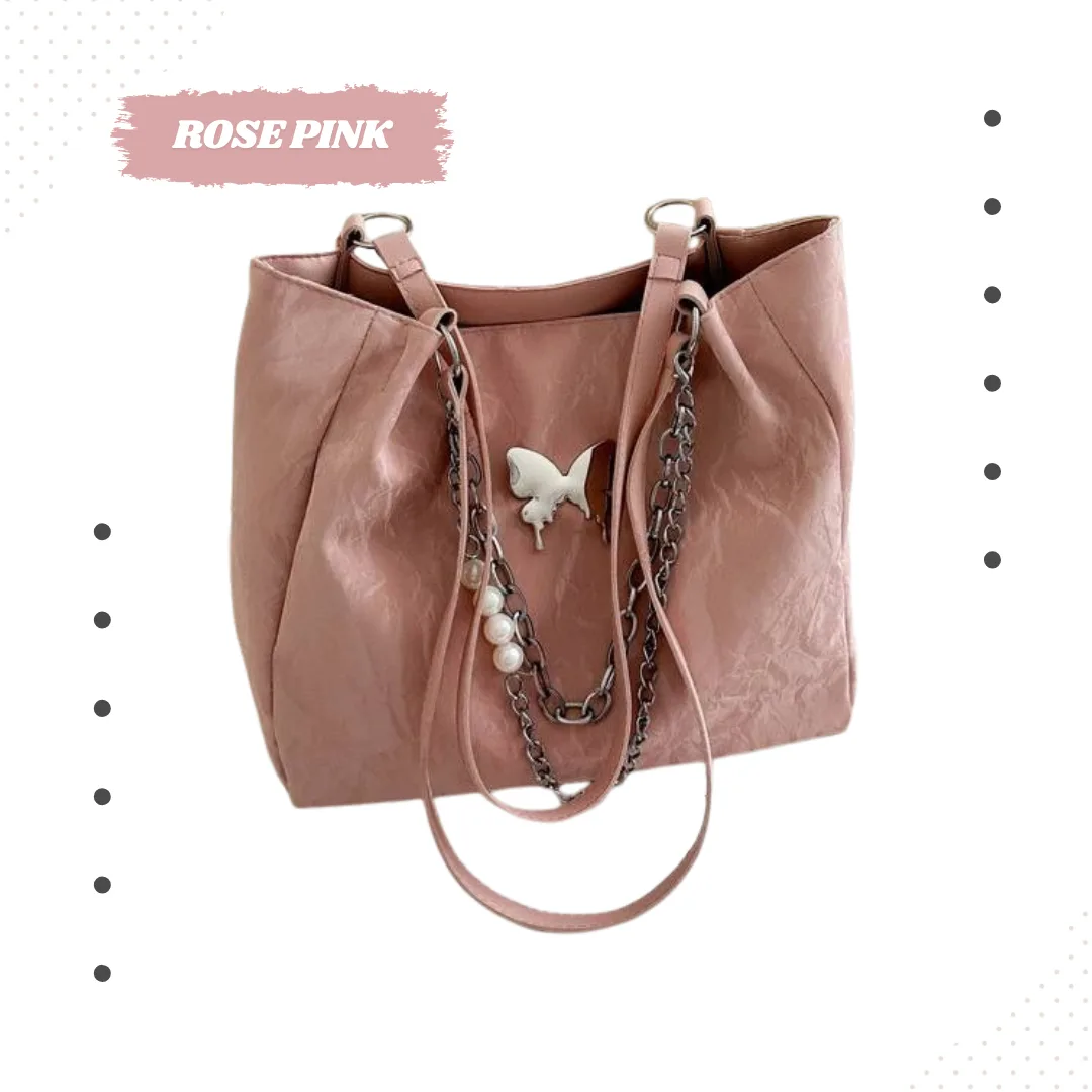 Vegan Leather Tote Bag