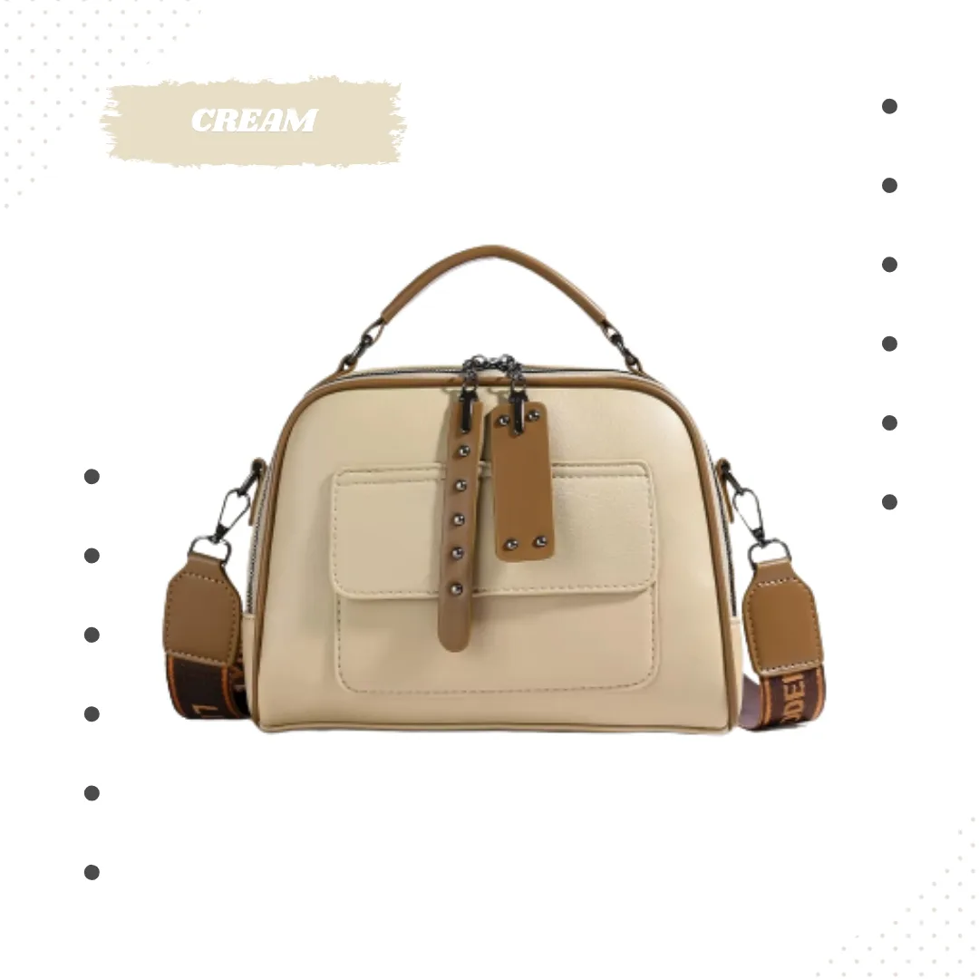 High end ladies' handbag multi-layer large capacity commuting bag