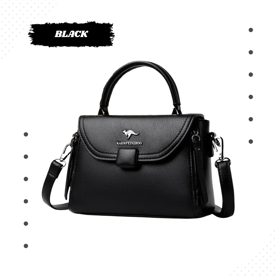 Luxury Designer Fashion High Quality Leather Kangaroo Handbag