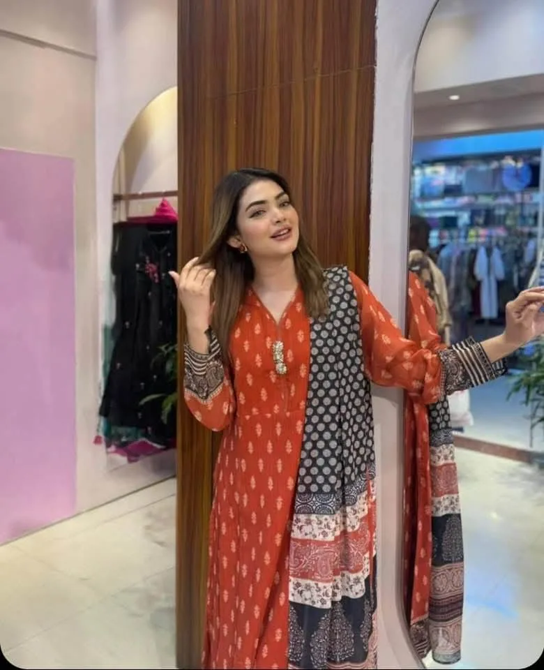 Digital Print Three Piece