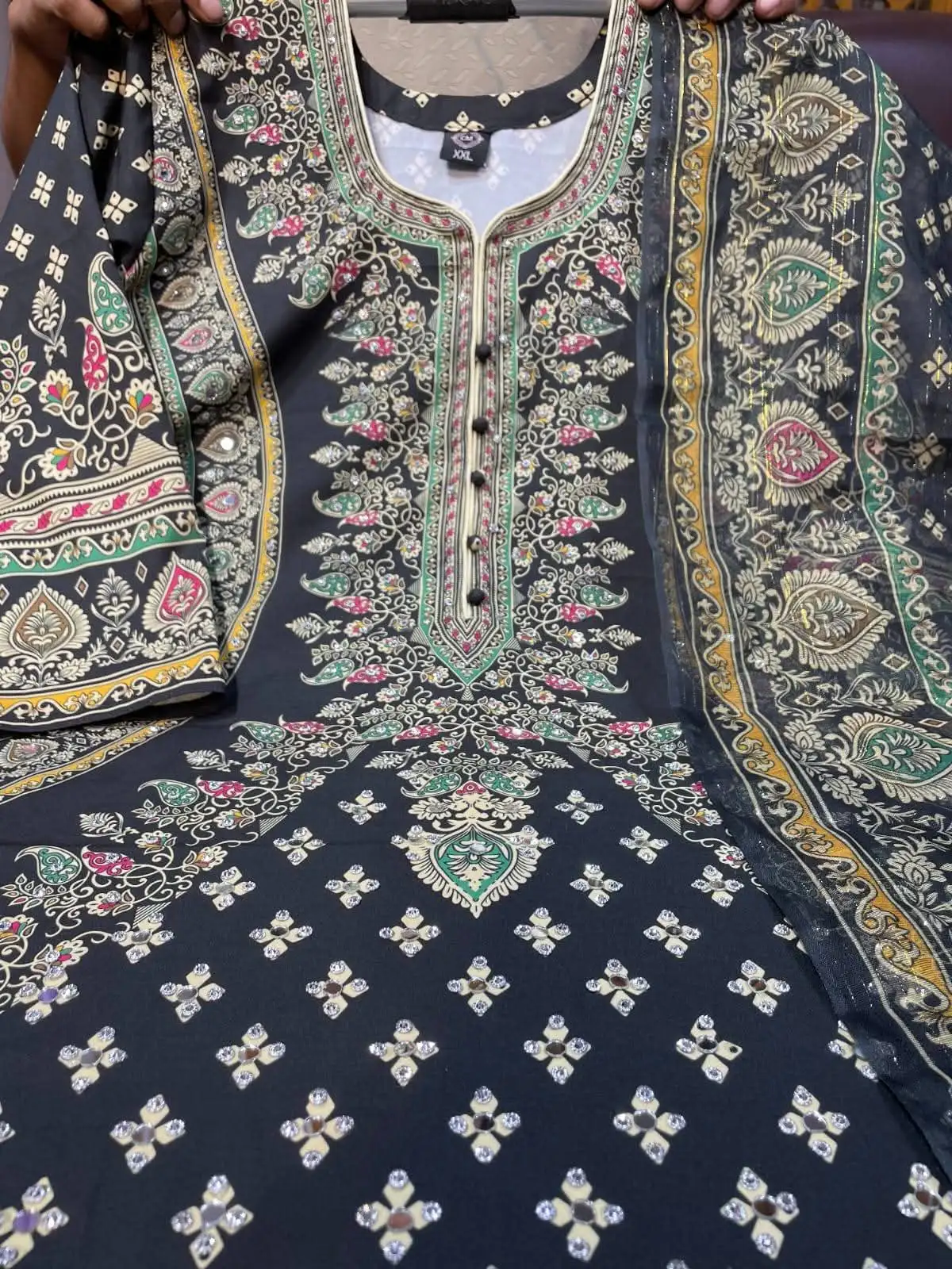 Digital Print Three Piece